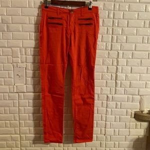 Life in progress women’s pants red size 27